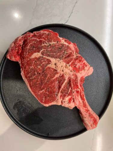 Click to view full screen Australian tomahawk steak, approximately 1.2 kg photo review