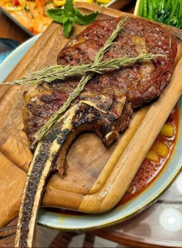 Click to view full screen Australian tomahawk steak, approximately 1.2 kg photo review